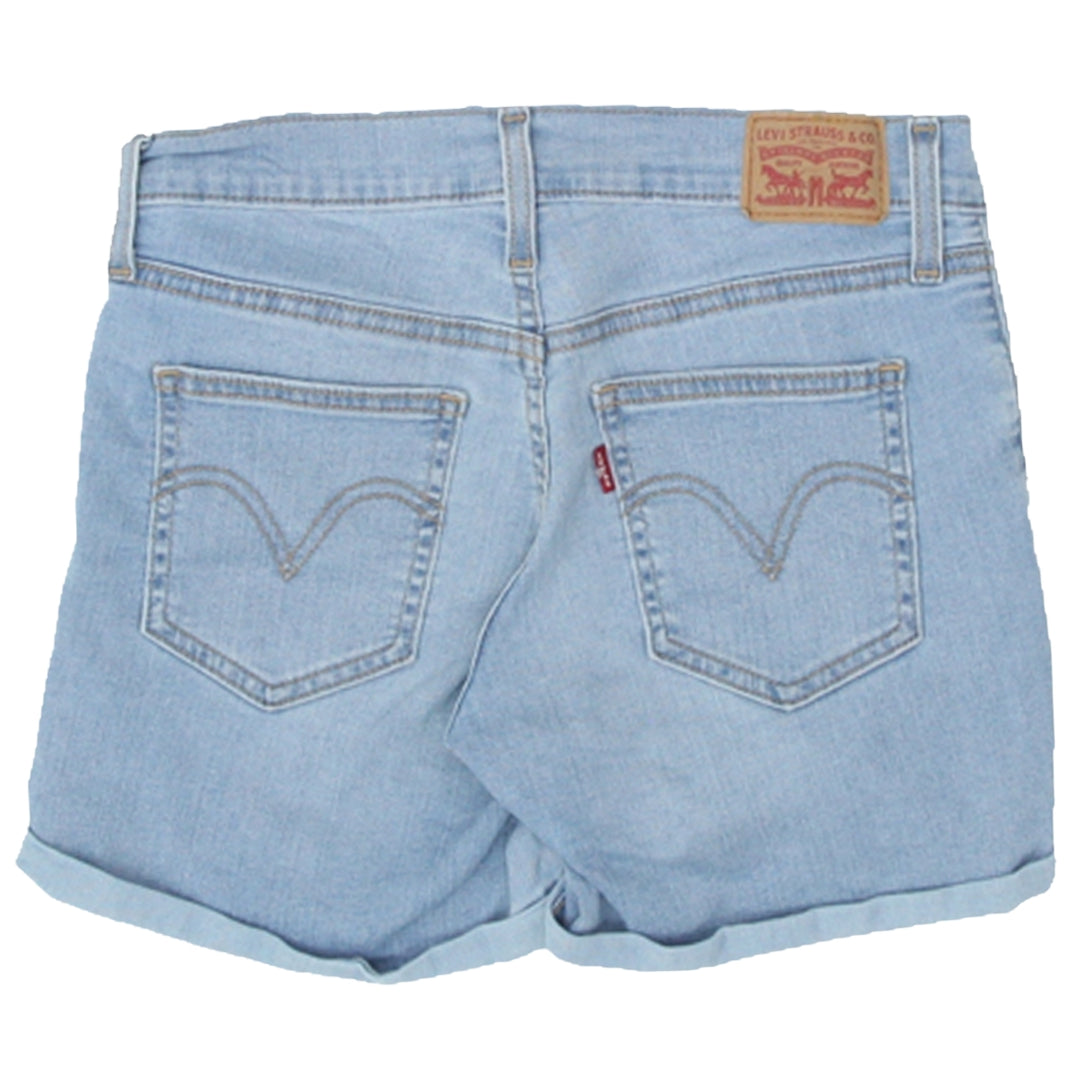 Ladies Levi Strauss Cuff Denim Shorts