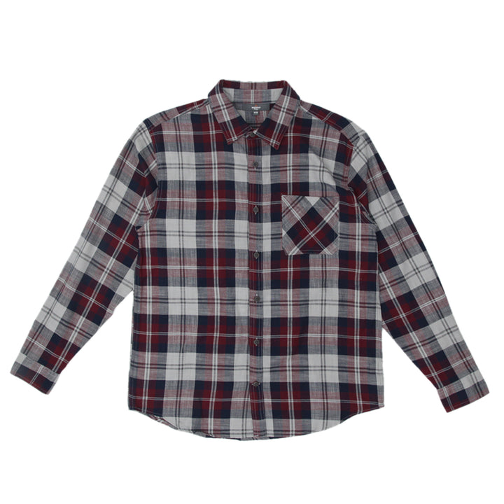 Mens Mountain Ridge Plaid Flannel Shirt