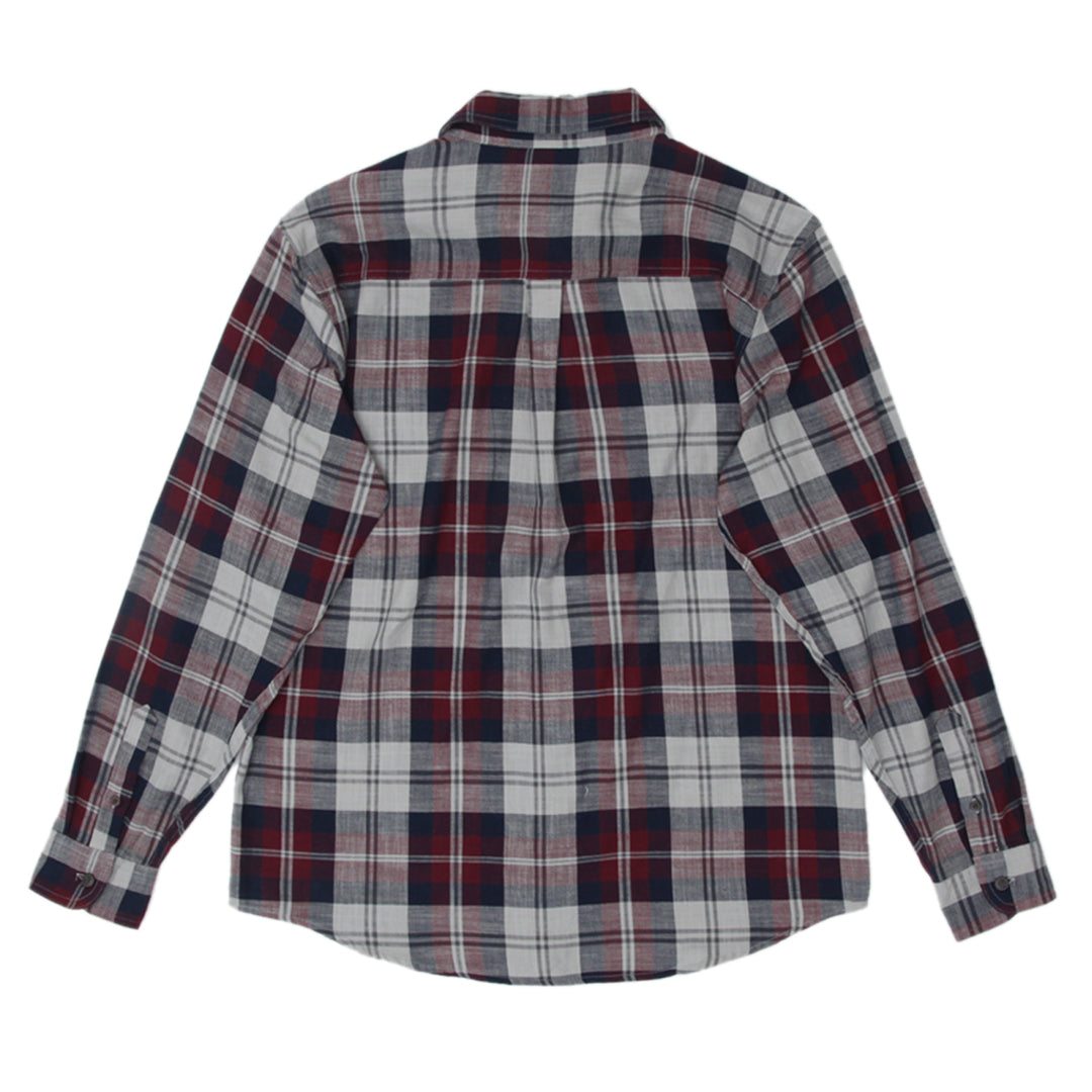 Mens Mountain Ridge Plaid Flannel Shirt