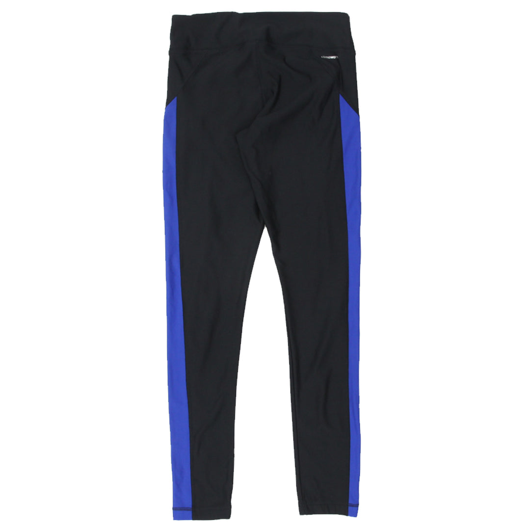 Ladies Adidas Black & Blue Exercise Pants