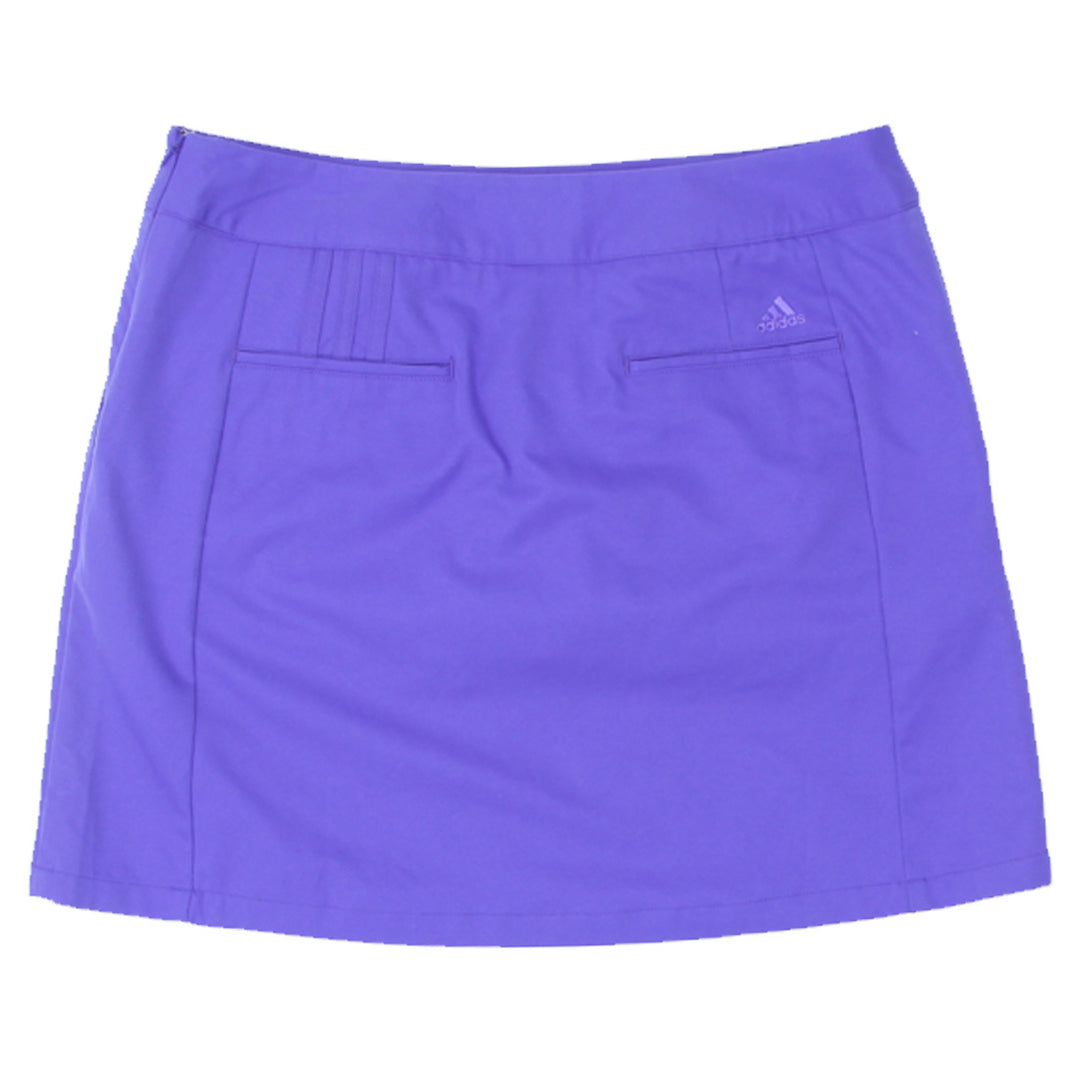 Ladies Adidas Climacool Purple Golf Skirt