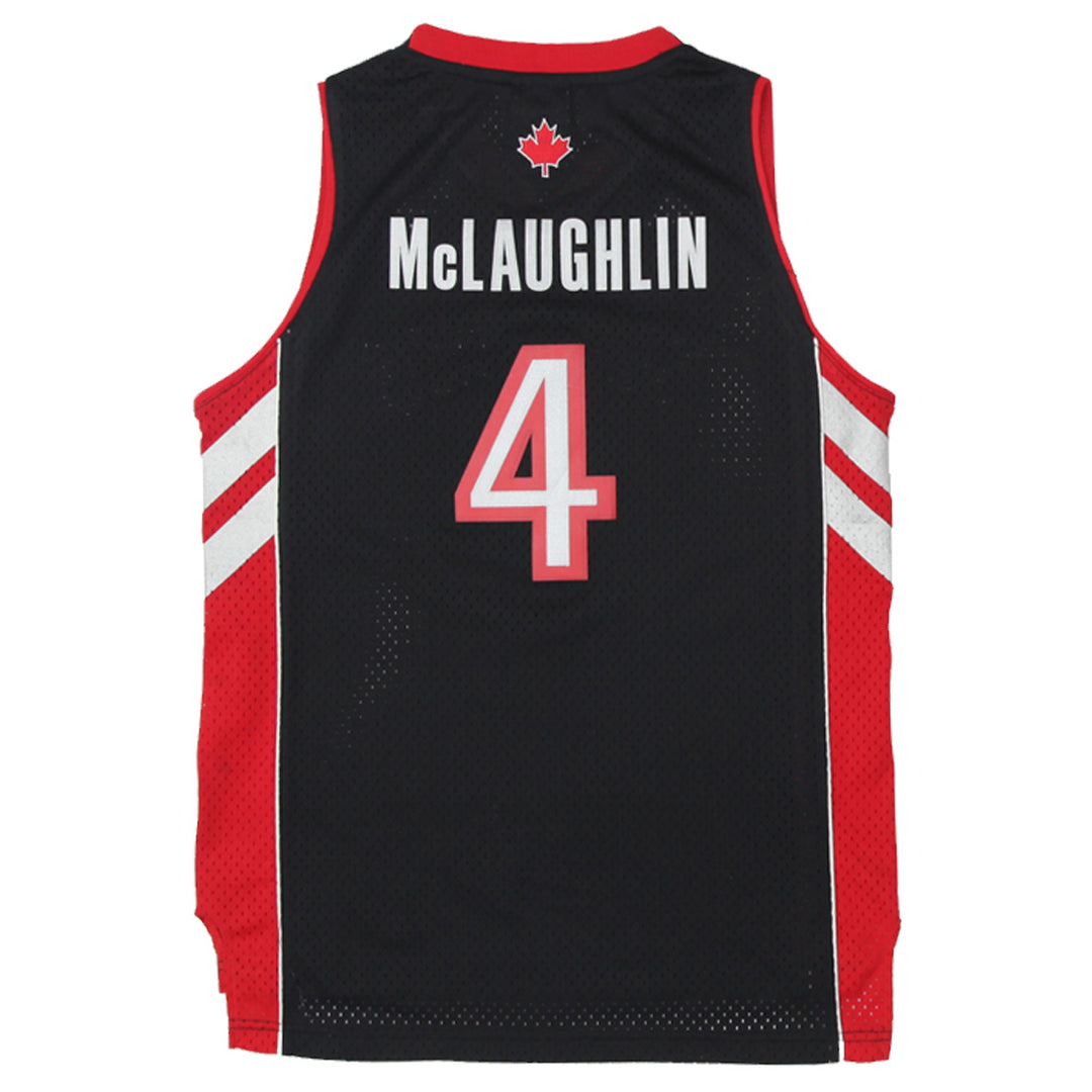 Boys Youth Adidas NBA Toronto McLaughlin # 4 Basketball Jersey