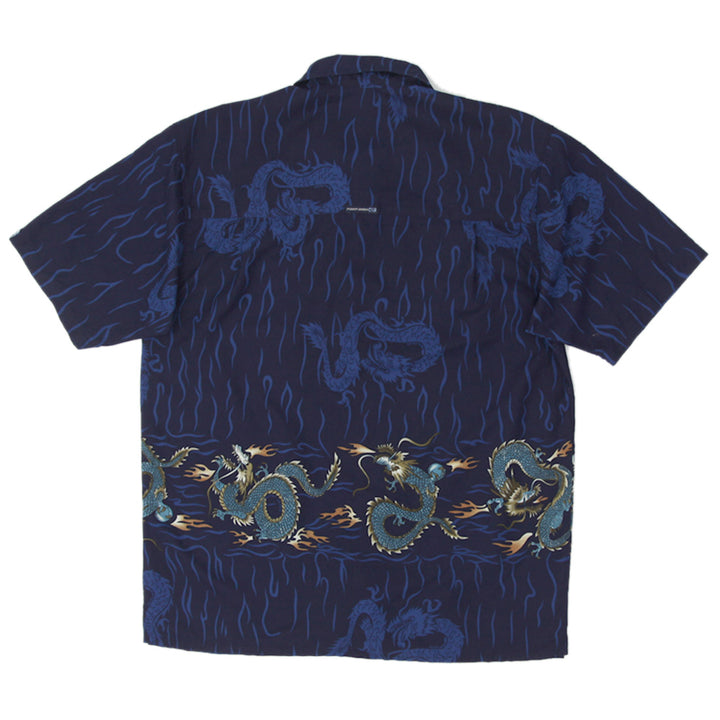 Mens Point Zero Dragon Print Shirt