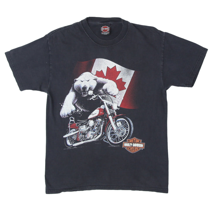 1999 Harley Davidson Ab's Motorcycle Shop Canada VNTG T-Shirt