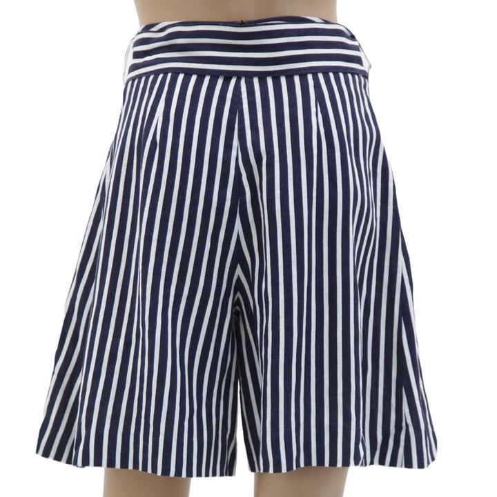 Ladies Veronika Maine Stripe Linen Shorts