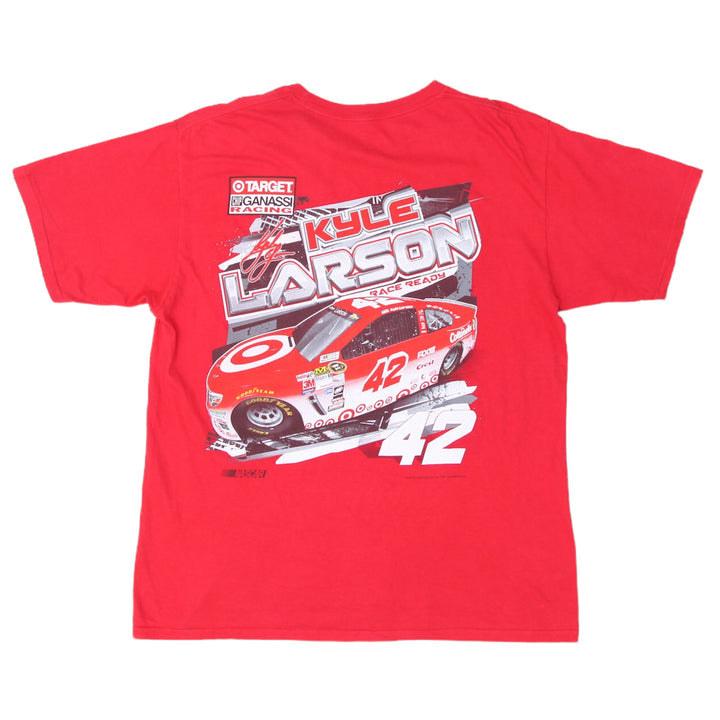 Mens Kyle Larson # 42 Ganassi Racing Nascar T-Shirt