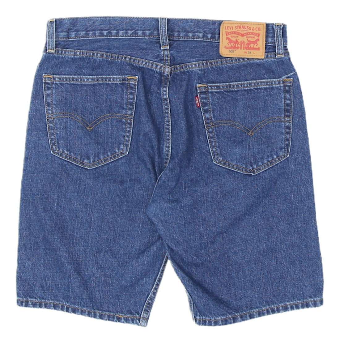 Mens levi deals shorts 505