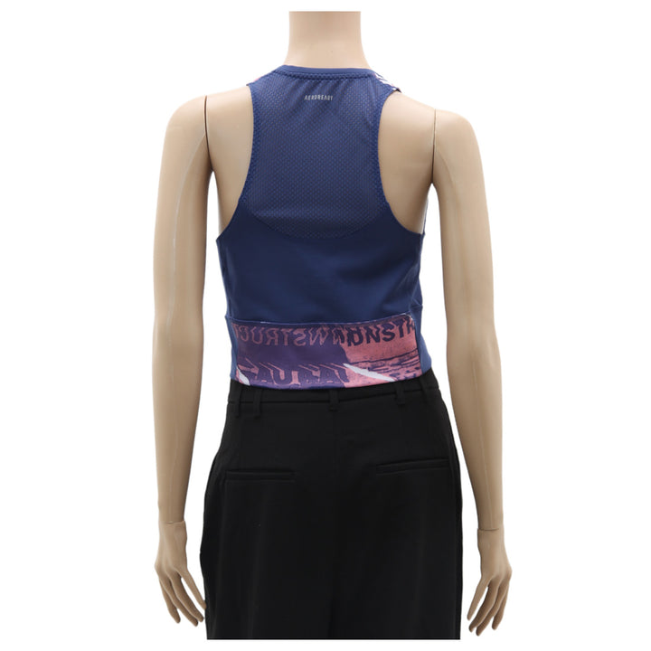 Ladies Adidas Sleeveless Printed Running Tank Top