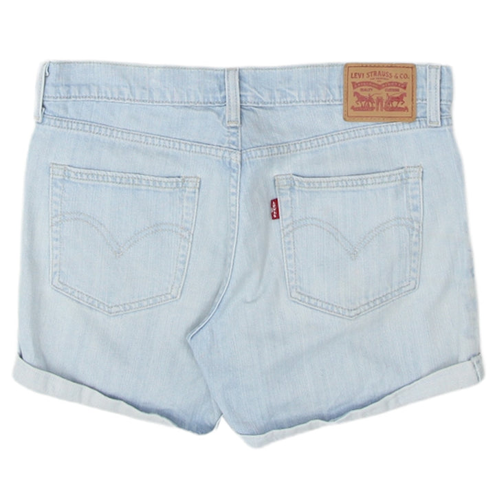 Ladies Levi Stsrauss Cuff Denim Shorts