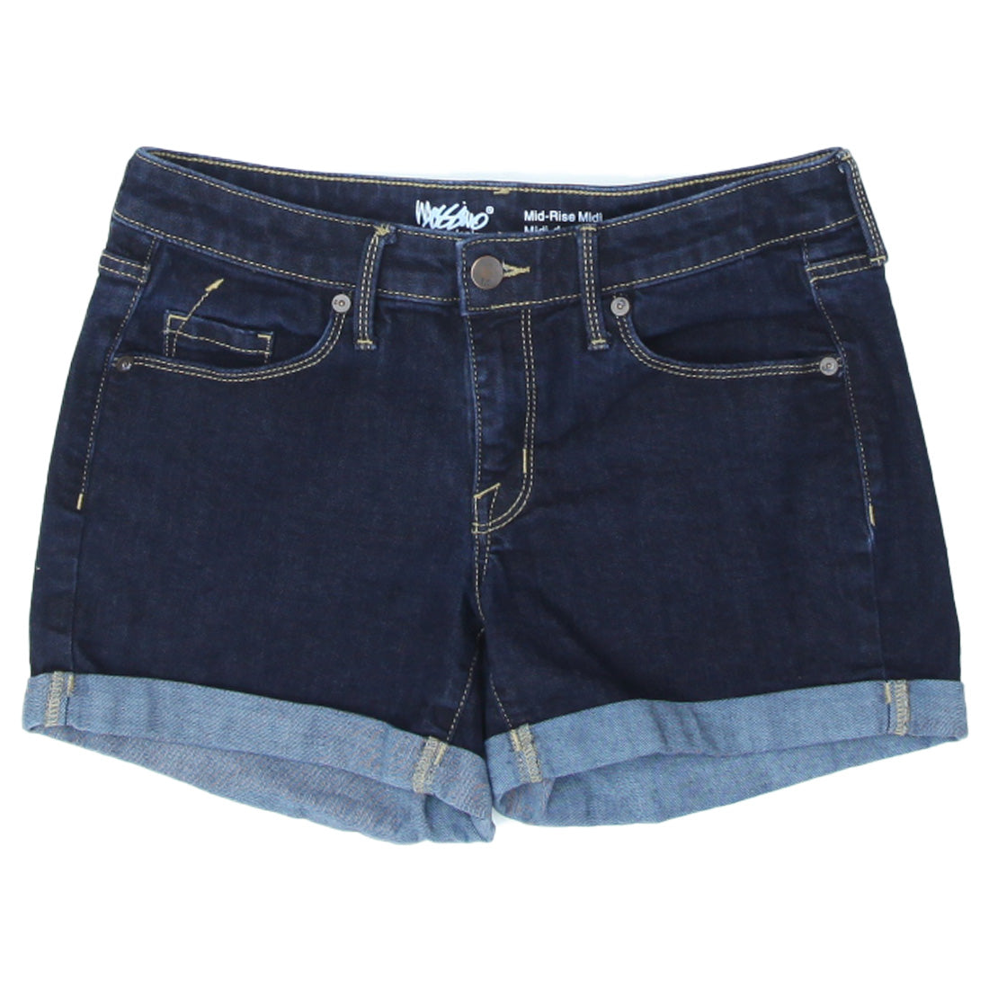 Mossimo mid rise midi sales shorts