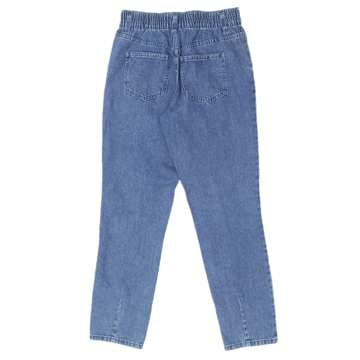 Ladies Anko Tapered Extra High Rise Denim Pants