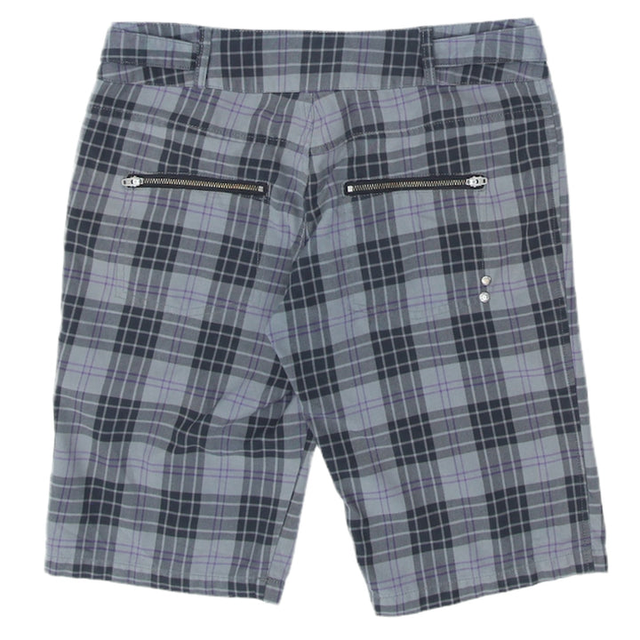 Ladies DC Plaid Bermuda Shorts