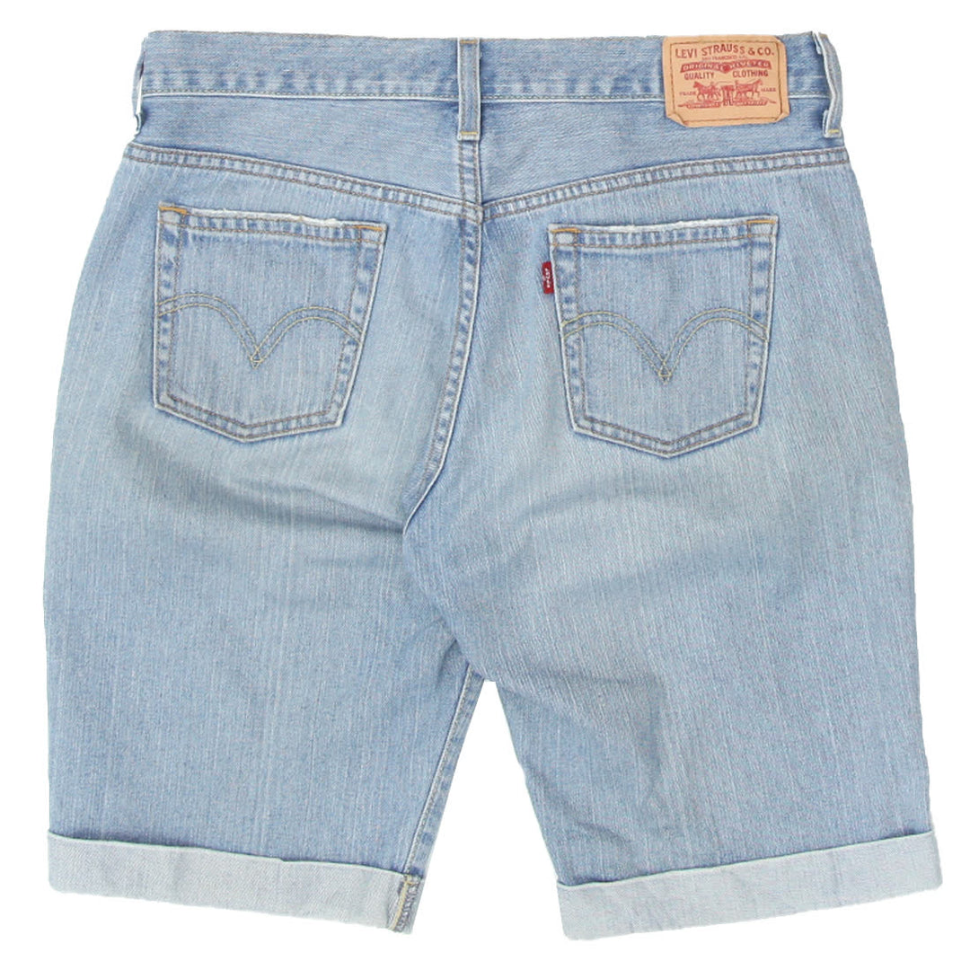 Ladies Levi Strauss # 515 Cuff Denim Shorts