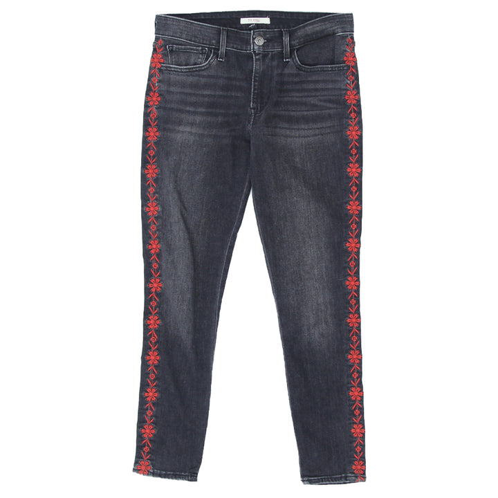 Ladies Levi Strauss # 711 Skinny Embroidered Denim Pants