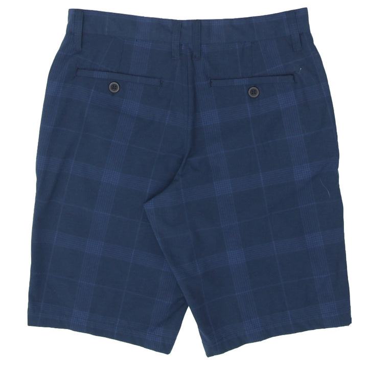 Mens Urban Pipeline Flat Front Plaid Shorts