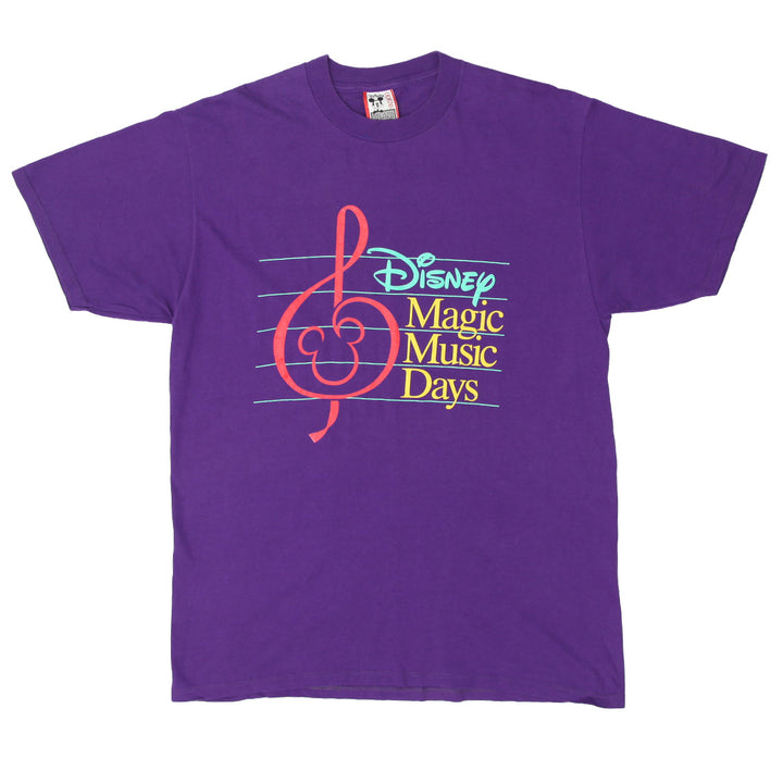 Disney Designs Disney Magic Music Days VNTG T-Shirt Made In USA