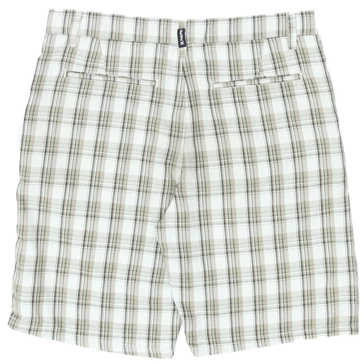 Mens Plaid Hurley Shorts