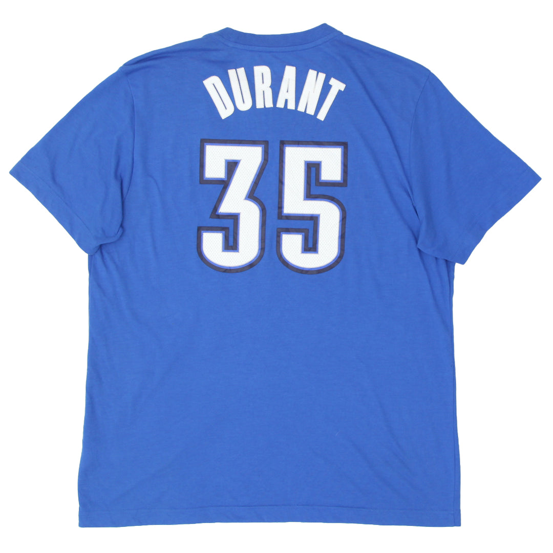 Mens Oklahoma City Durant #35 Adidas Logo T-Shirt