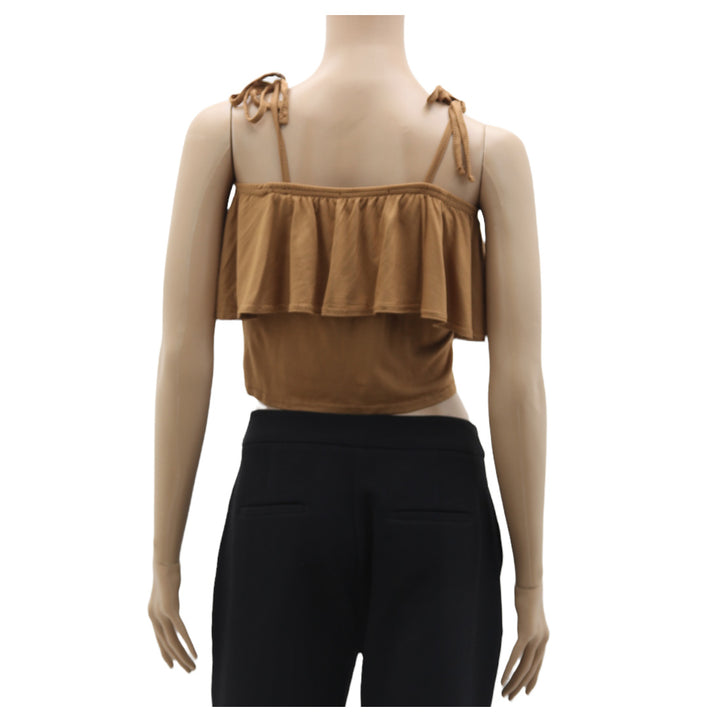 Ladies Missguided Layered Stappy Crop Top