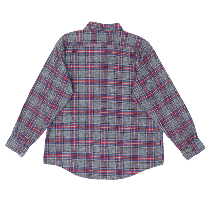 Mens Haggar Plaid Long Sleeve Shirt