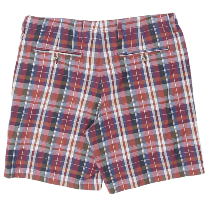 Mens L.L Bean Checkered Casual Shorts