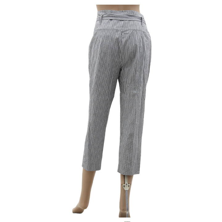 Ladies BCBGeneration Stripe Crop Pants