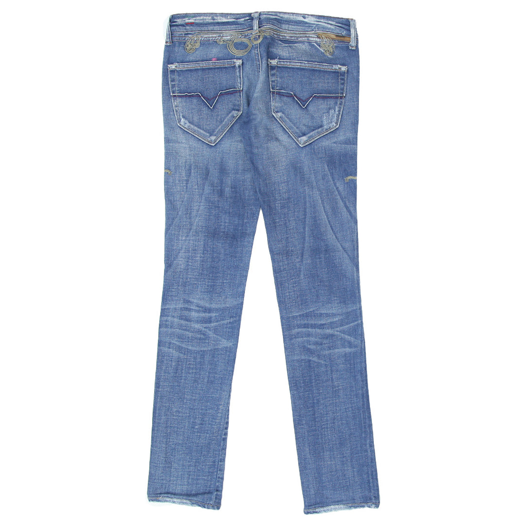 Ladies Diesel Industry Low Rise Skinny Denim Pants