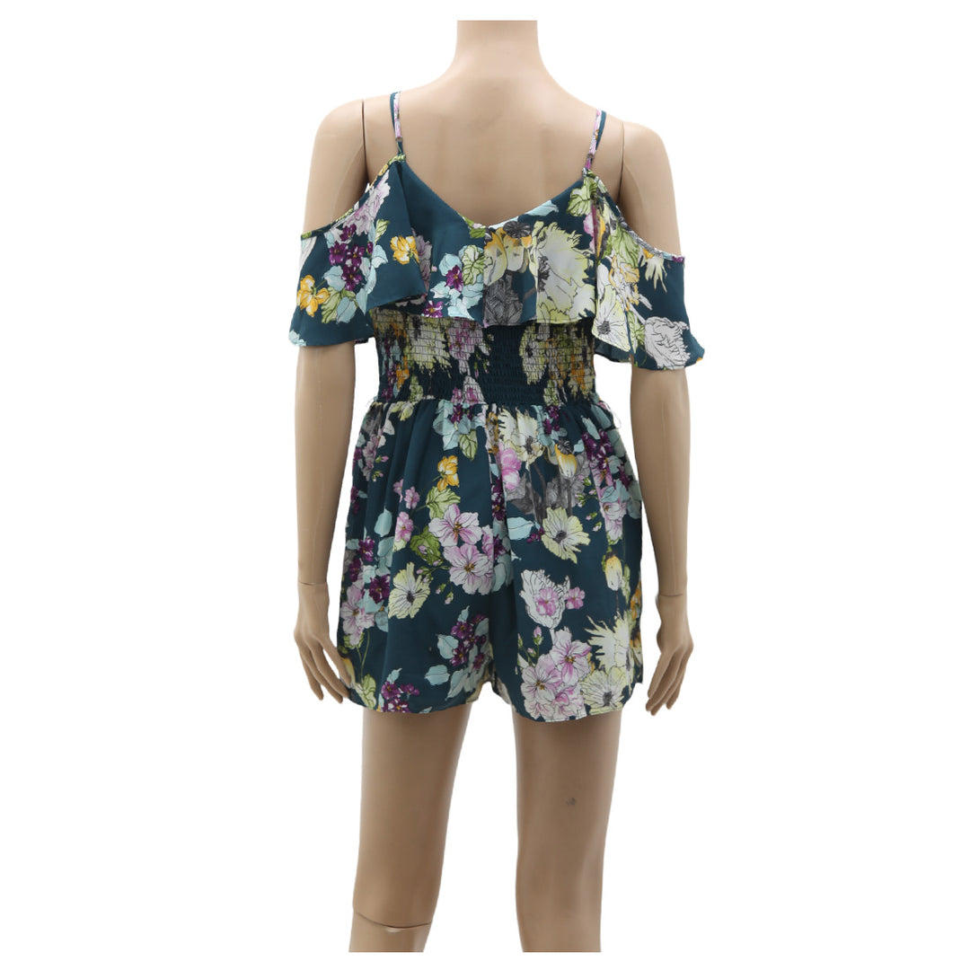 Ladies Guess Strappy Floral Rompers