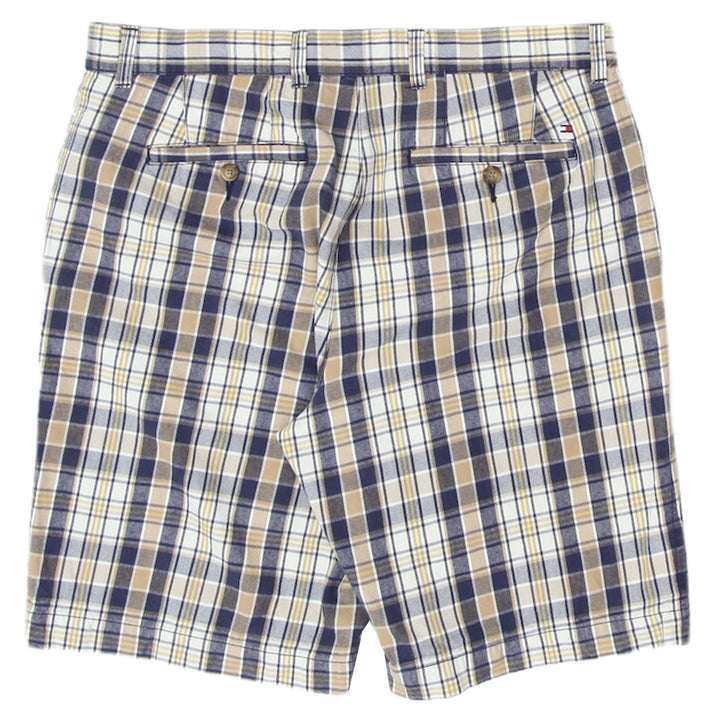 Mens Tommy Hilfiger Checkered Casual Shorts