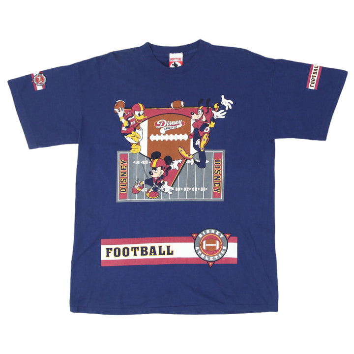 Disney Athletics Football Single Stitch VNTG T-Shirt