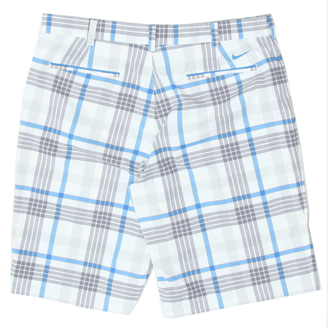 Mens Nike Dri-Fit Plaid Golf Shorts