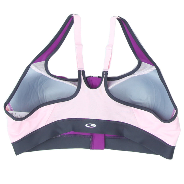 Ladies CG by Champion Front Zip Sports Bra