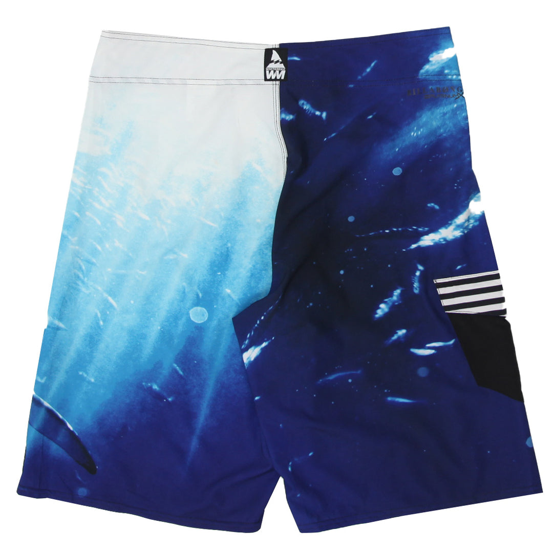 Mens Billabong Whale Print Board Shorts