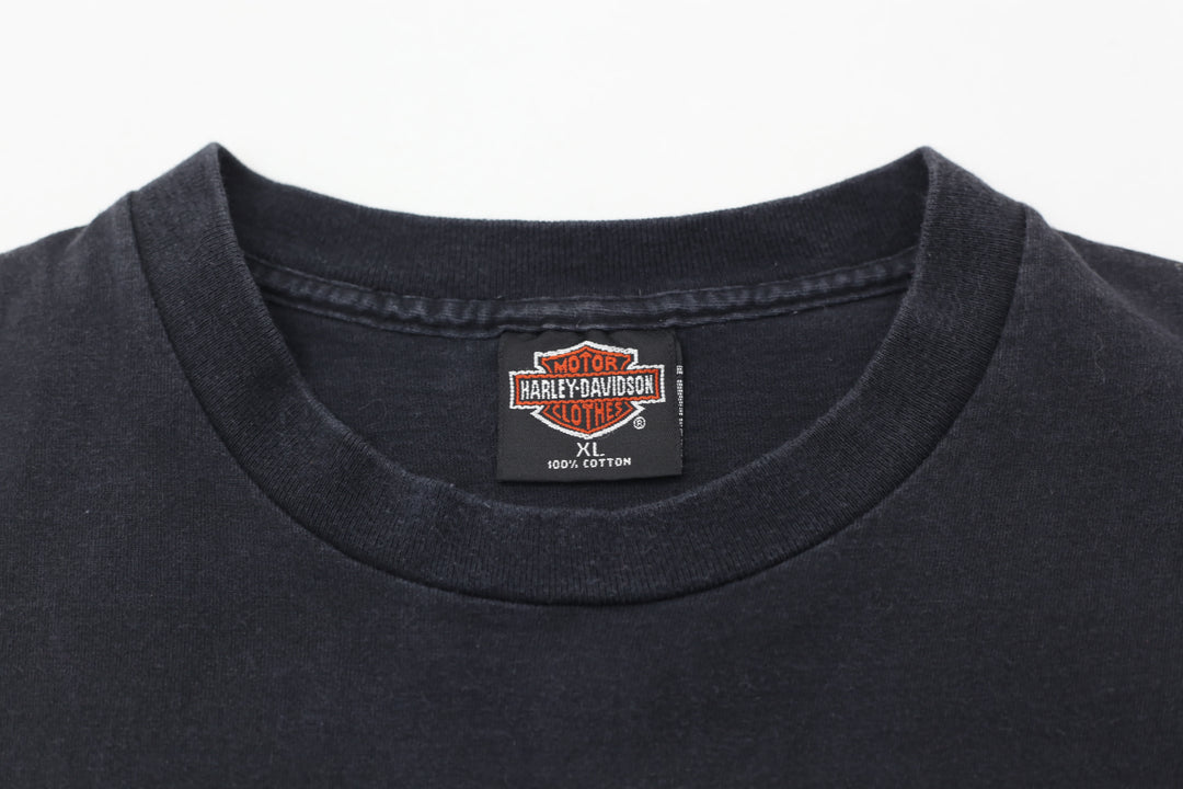 Harley Davidson 90 Years The Reunion Vintage T-Shirt Single Stitch Made in USA