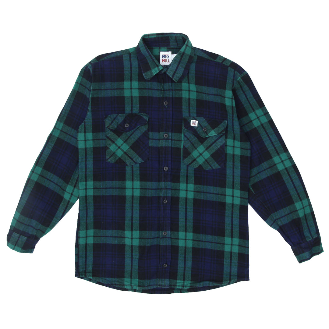 Mens Big Bill Plaid Flannel Shirt