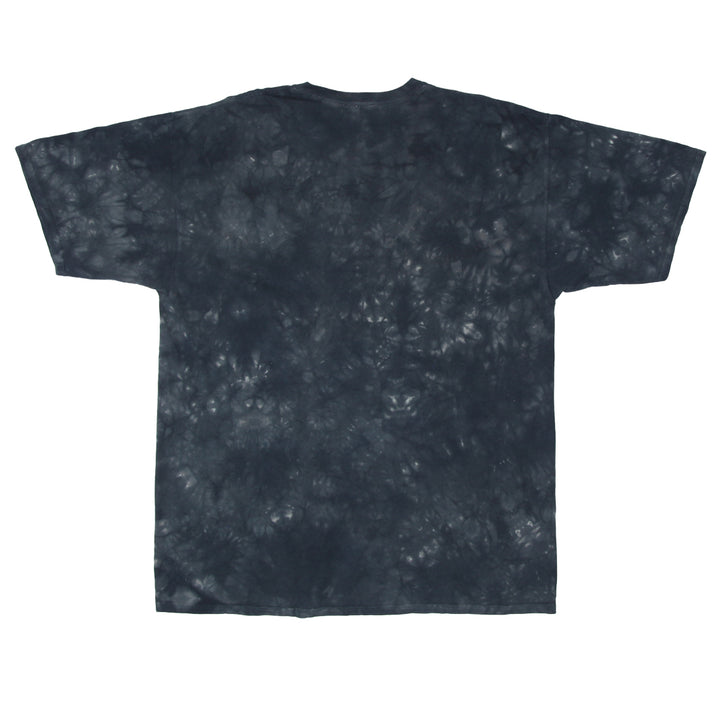 Liquid Blue AC DC Back In Black Vintage Tie Dyed T-Shirt