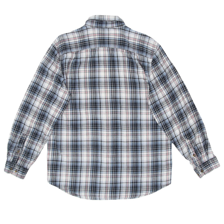 Mens Carhartt Relaxed Fit Plaid Long Sleeve Shirt