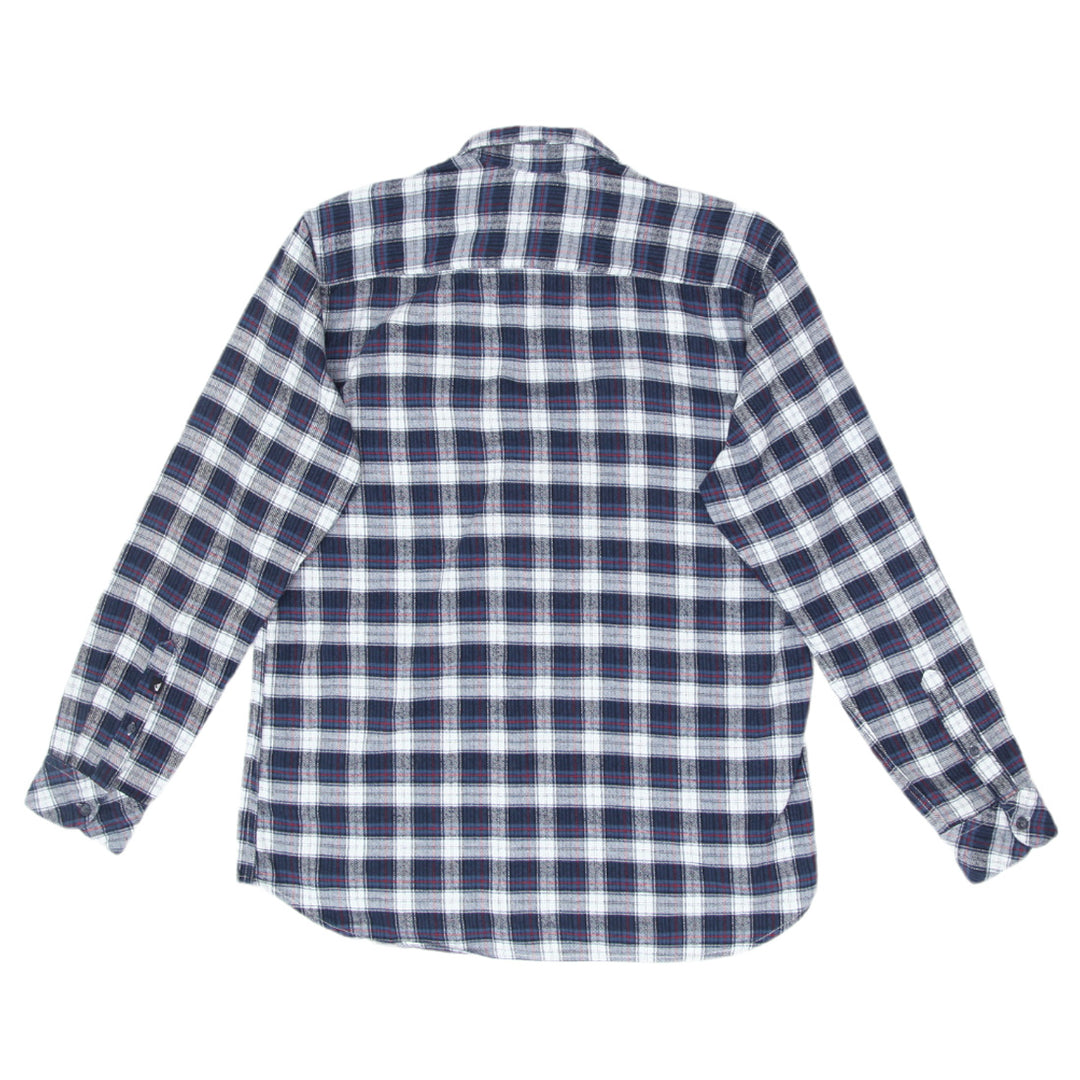 Mens Quiksilver Plaid Flannel Shirt