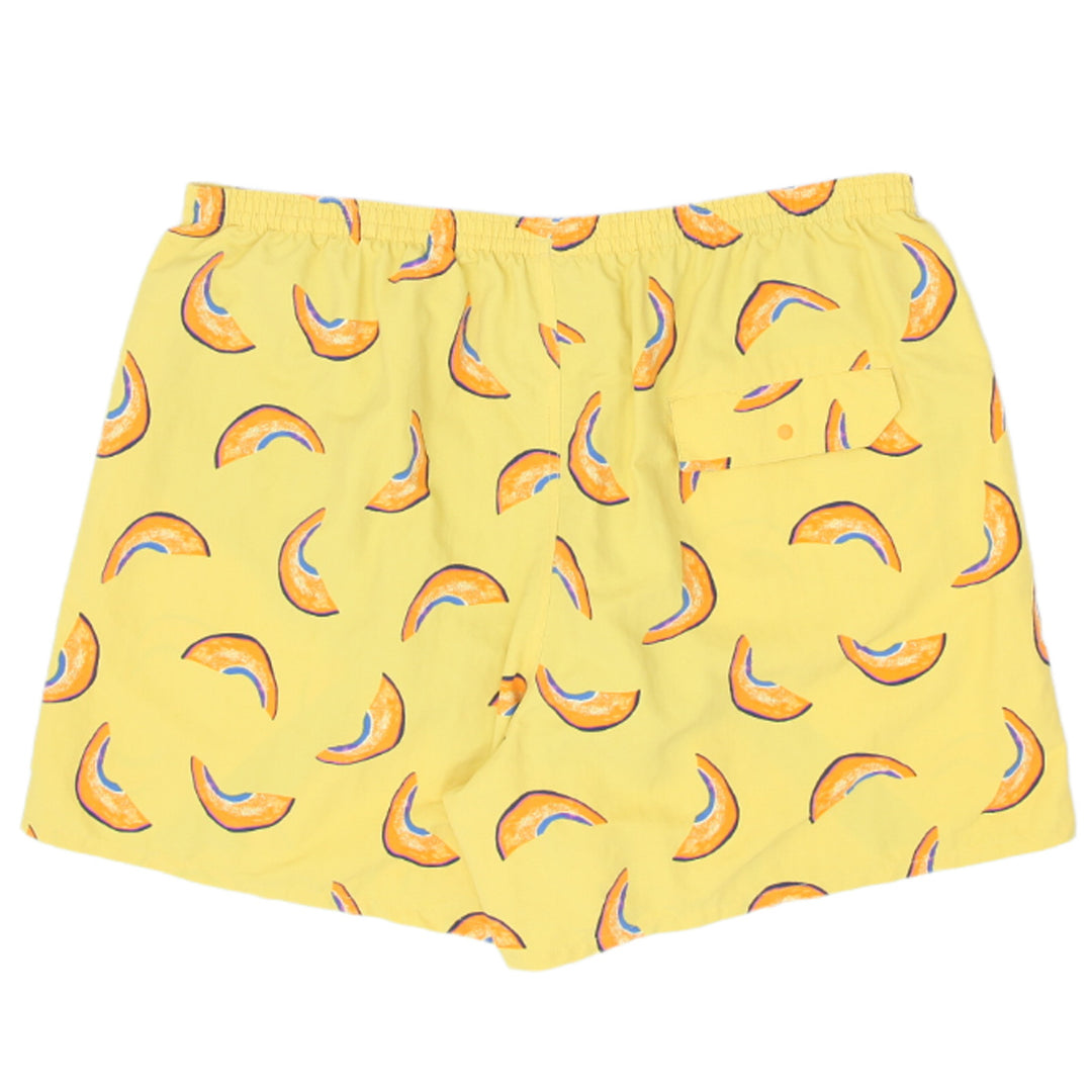 Mens Patagonia Baggies Yellow Printed Swim Shorts
