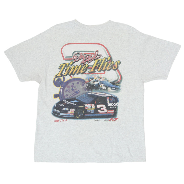 Dale Earnhardt Time Flies Nascar Goodwrench Service VNTG T-Shirt