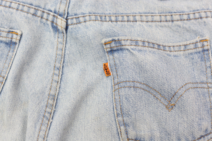Levi Strauss # 619 Orange Tab High Waist Vintage Ladies Denim Pants