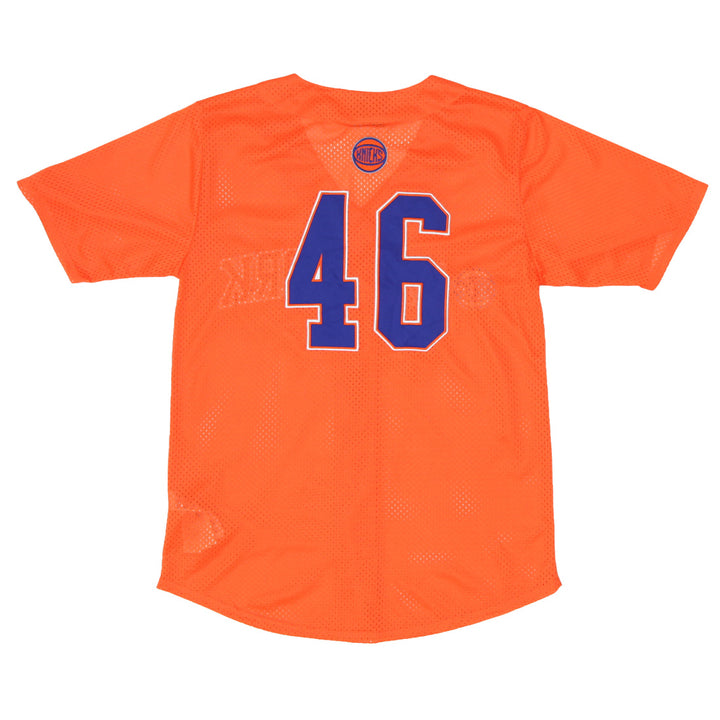 Ladies NBA New York Knicks Baseball T-Shirt