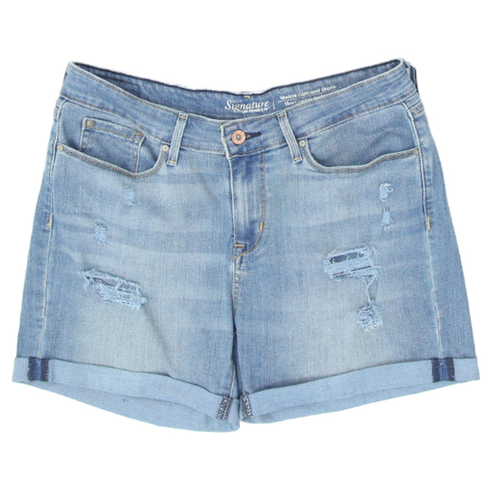 Ladies Signature by Levi Strauss  Modern Girlfriend Denim Shorts