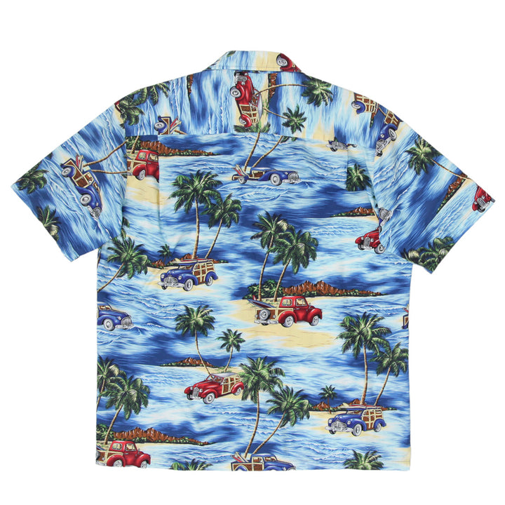 Pacific Legend Island Print Vintage Hawaiian Shirt Made In USA