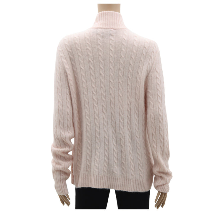Ladies Ralph Lauren Full Zip 100% Cashmere Sweater