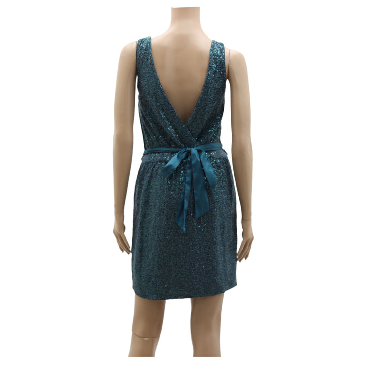 Ladies Express Sleeveless Sequins Short Dress