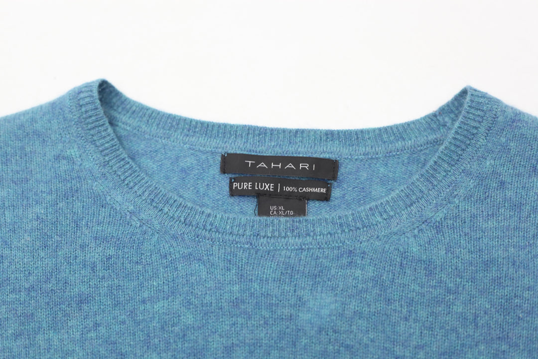 Ladies Tahari Pure Luxe Y2K 100% Cashmere Sweater