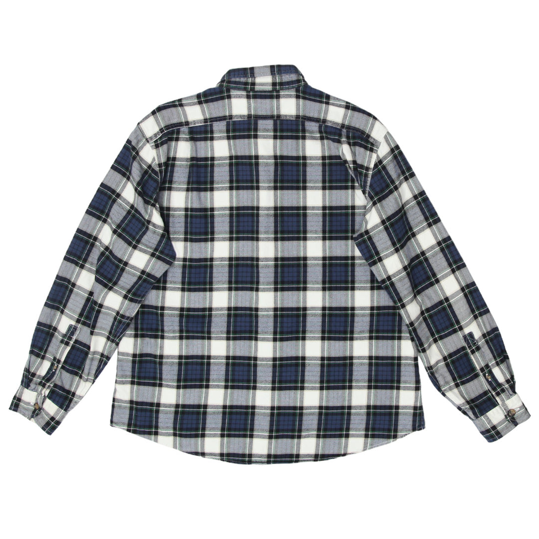 Mens Plaid Workwear Flannel Shirt