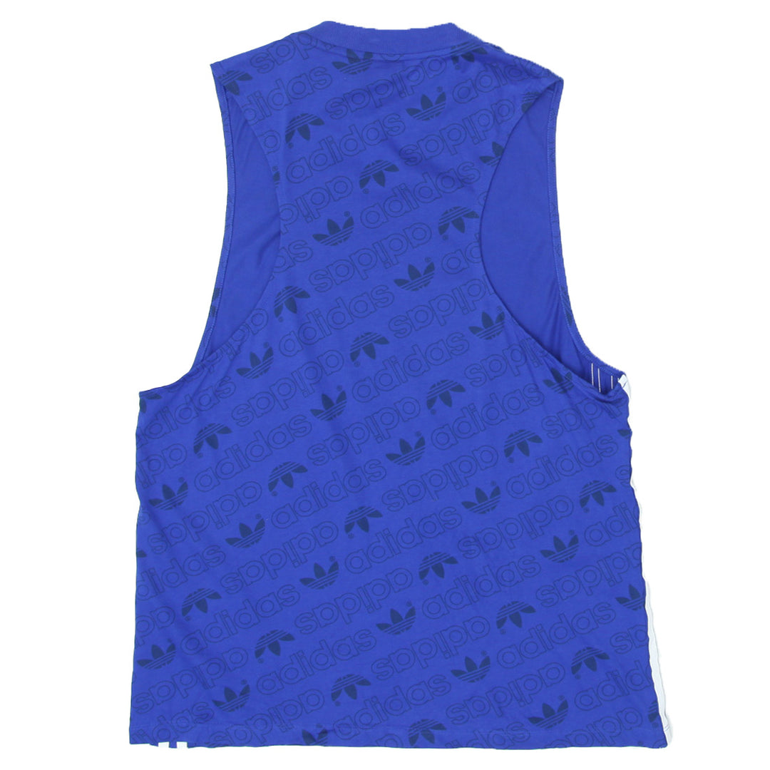 Mens Adidas Embroidered Singlet Sport T-Shirt
