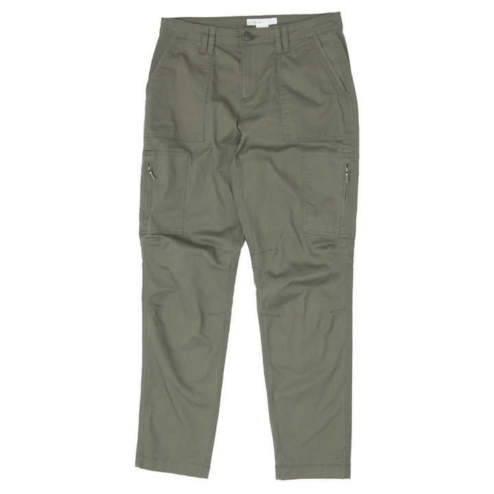 Ladies Cleo Green Cargo Pants